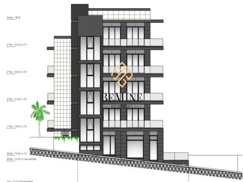 Building with project in licensing phase / Funchal - Madeira Island