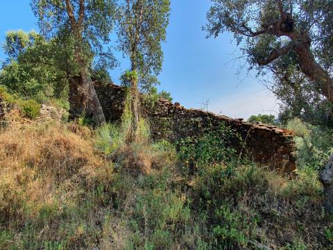 T0 farm for sale, in Juncal do Campo with 3720m2, ruin and two wells