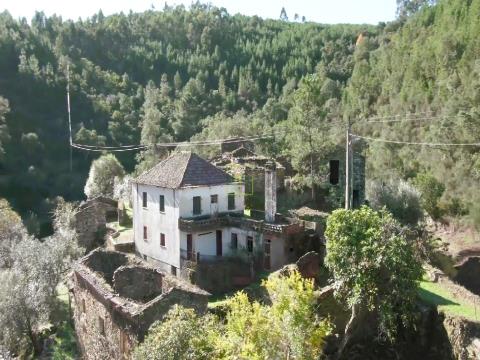 Farm - 3000m2 - House to restore 250m2 - surrounded by the Ribeira de Fróia - Sobreira Formosa