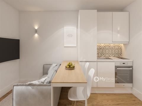 Apartamento T1 novo em Vila Nova de Gaia