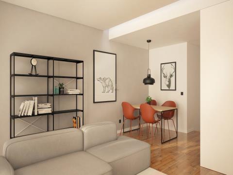 Apartamento T2 Novo de Luxo Junto a Baixa do Porto