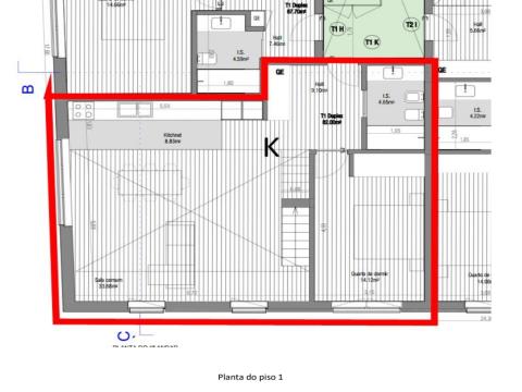 Appartement 1 Chambre(s) +1 Duplex