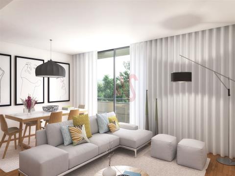 Apartamento de 2 dormitorios desde 290.000€ en Creixomil, Guimarães