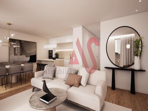3 bedroom apartment, located in the Santo António Building, in the center of Lousada.