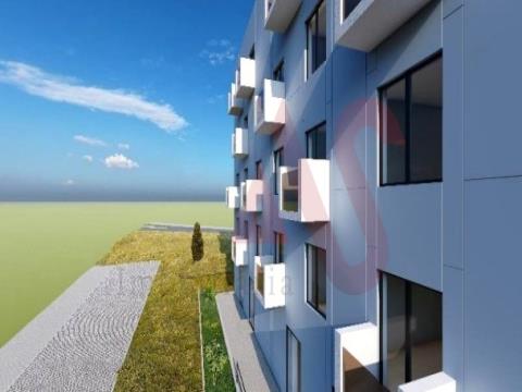 Apartamentos de 3 dormitorios en la urbanización "Edifício Azul" en Trofa, Felgueiras