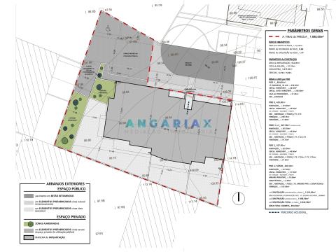 ANG750 - Lote de terreno para Construção de Prédio para Venda em Leiria - Licença a Levantamento