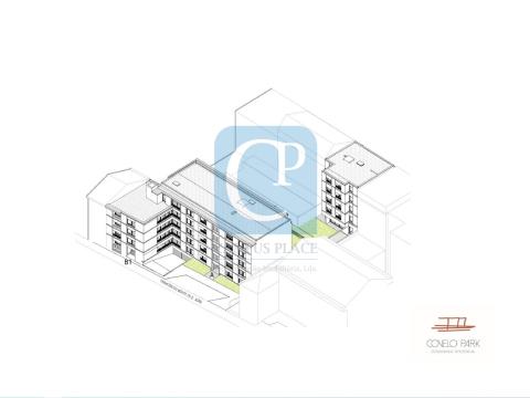 1 bedroom apartment with balcony, under construction, in the Covelo Park development