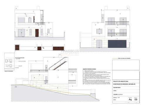 Terreno para moradia - projeto aprovado - 3 pisos - Portimão - Cabeço do Mocho