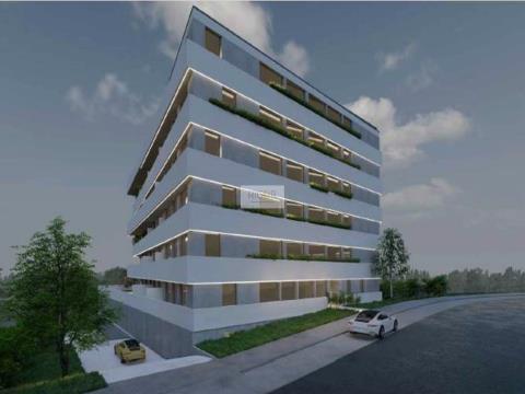 Apartamento T2+1 com terraço em construção em Canidelo