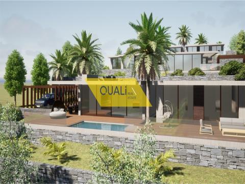 Land with Project for 2 Houses in Prazeres, Madeira Island - 212.500,00€