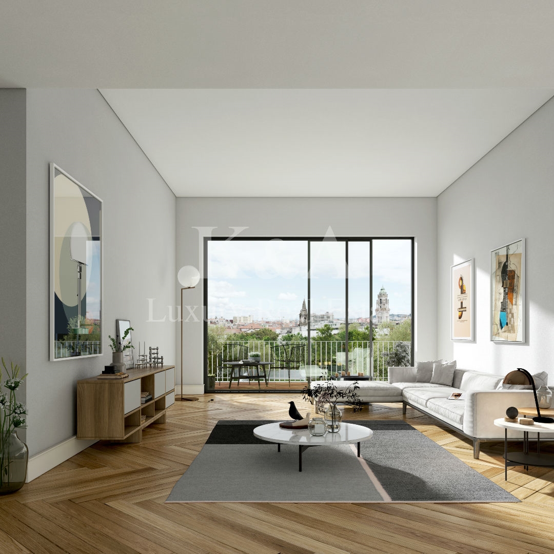 Apartamento T2 em novo empreendimento do Porto.