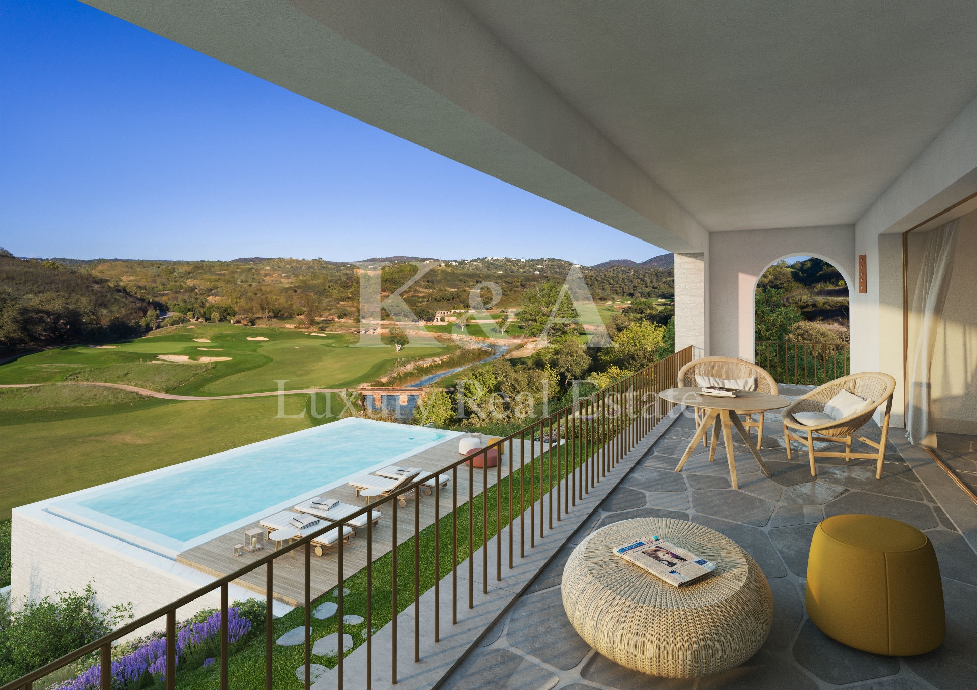 6  Bedroom ensuite villa in exclusive golf resort, Algarve.
