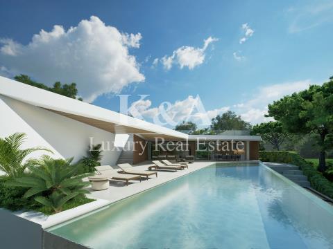 Moradia contemporânea V5 em Vale do Lobo, Algarve.