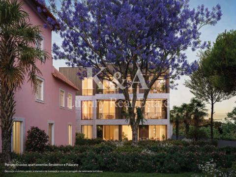 Apartamento T2 com jardim e vista Rio.