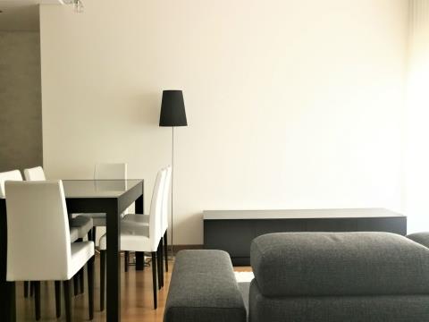 Apartamento moderno de 1 dormitorio - en alquiler