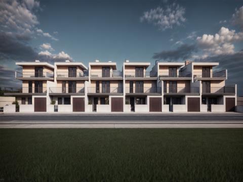 Condominium with 6 2-bedr. + 2-bedr. townhouses currently under construction