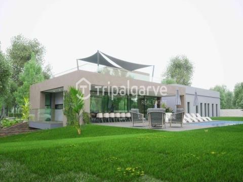 Plot of land with project for house under approval in Boliqueime