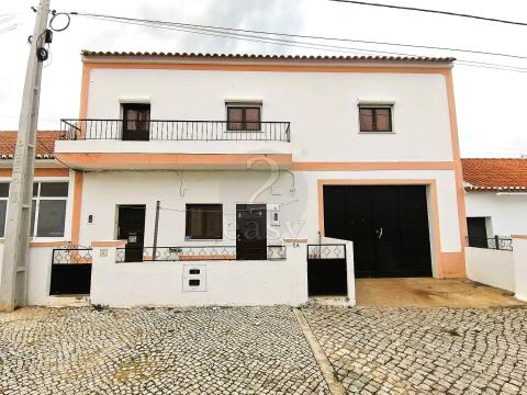 House T3 + T2 with large garage and terrace with 100m2 in Alvalade, Santiago do Cacém