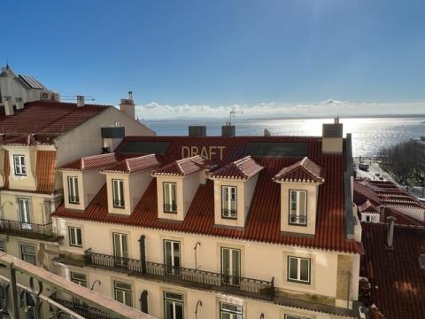 Appartement avec une excellente situation, au coeur de Lisbonne dans la Baixa Chiado.